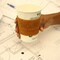 Dacasso Jasper Brown Suede Leather Coffee Sleeve AG-9202 - alternate 5
